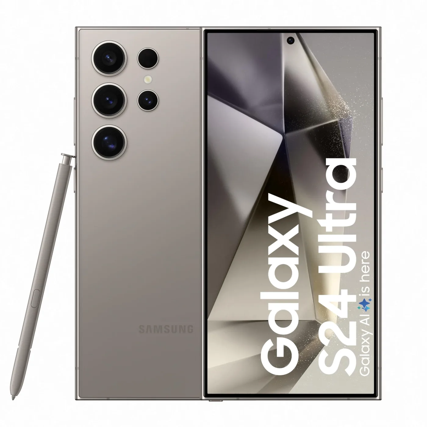 Samsung Galaxy S24 Ultra 256GB (Gris Titanio)